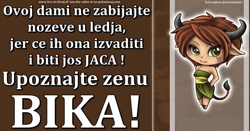 ZENA BIK: Dama koja nikome ne OSTAJE DUZNA, za DOBROTU i LJUBAV zivi, ali za NAPRAVDU hoce da se SVETI!