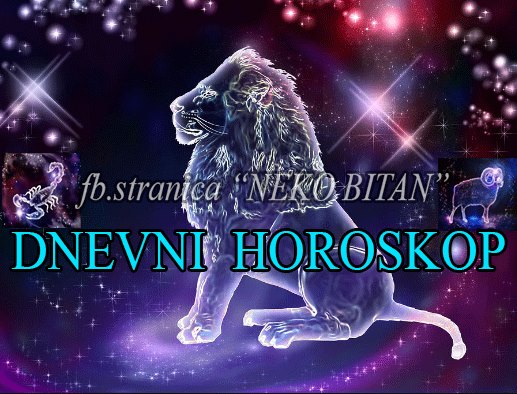 DNEVNI HOROSKOP za UTORAK 26. FEBRUAR 2019.godine